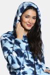 Zivame Soft Snuggles Fur Jacket - Medieval Blue — thumbnail 8